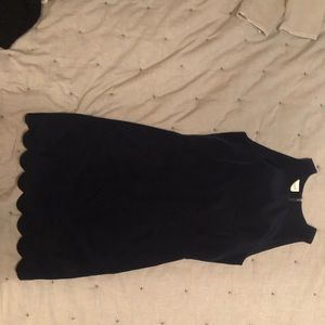 Navy blue cocktail dress